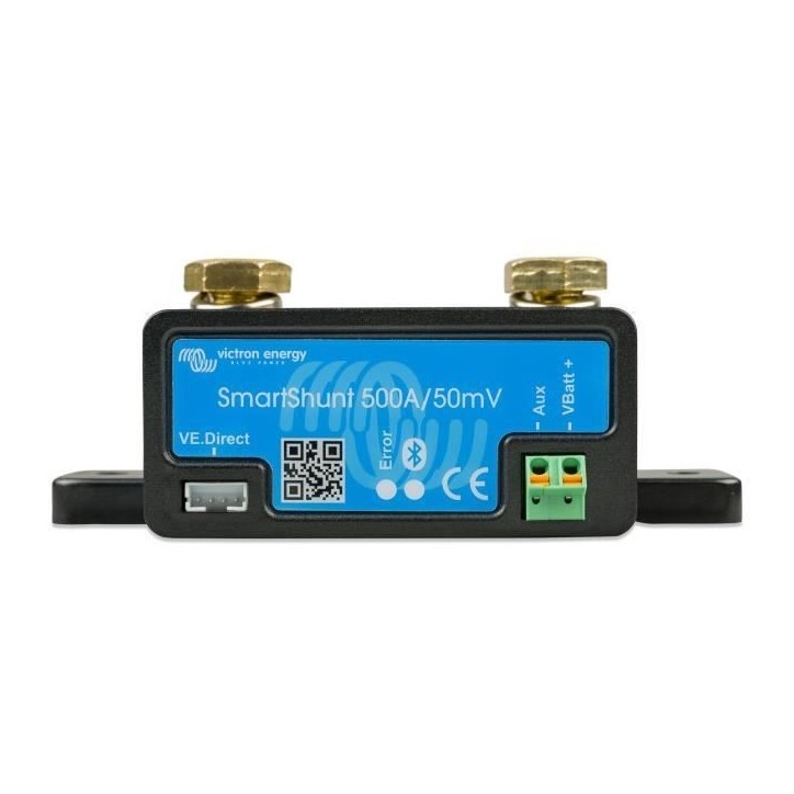 VICTRON SmartShunt Contrôleur de batterie 500A 50mA VICTRON SmartShunt Contrôleur de batterie 500A 50mA