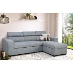 Canapé d'angle convertible reversible avec coffre - 4 personnes - VIC