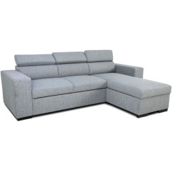 Canapé d'angle convertible reversible avec coffre - 4 personnes - VIC