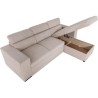 Canapé d'angle convertible réversible - 4 places - VICOMTE - Velours