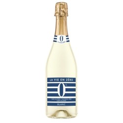 La vie en zéro - Boisson a base de vin sans alcool - Blanc