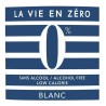 La vie en zéro - Boisson a base de vin sans alcool - Blanc