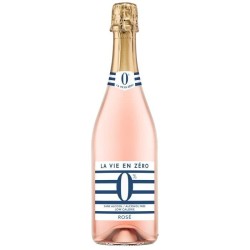 La vie en zéro - Boisson a base de vin sans alcool - Rosé