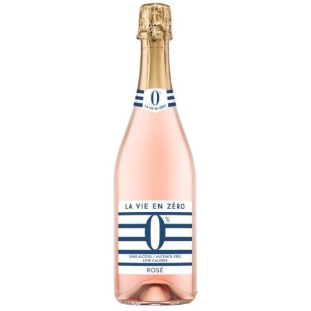 La vie en zéro - Boisson a base de vin sans alcool - Rosé