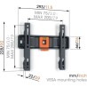 Support mural pour TV - VOGEL'S - TVM 1203 Fixe Small, 19-50
