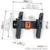 Support mural pour TV - VOGEL'S - TVM 1223 Full-Motion Small, 1 bras,