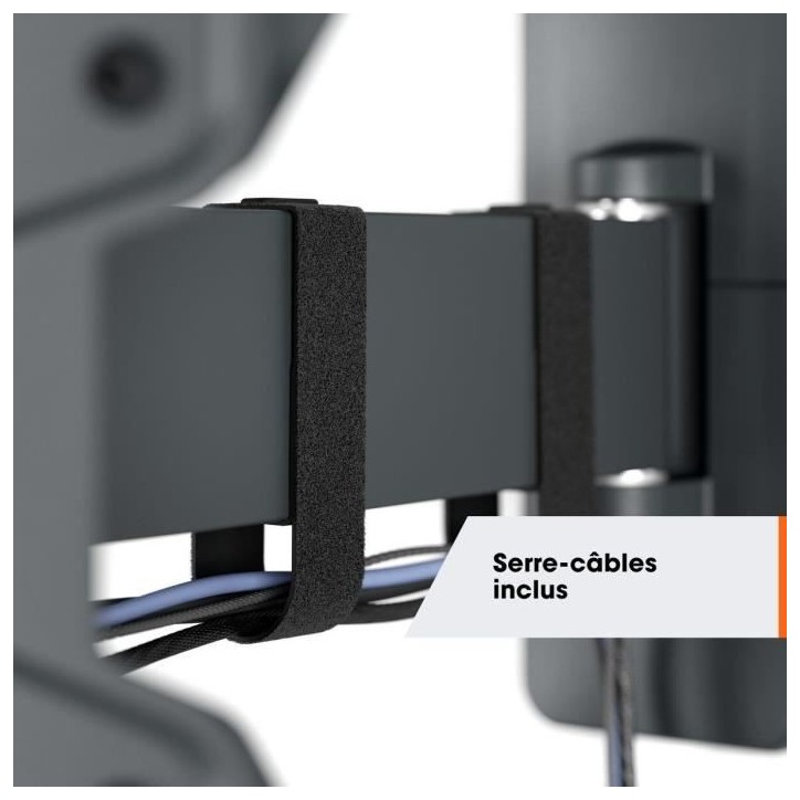 Support mural pour TV - VOGEL'S - TVM 1443 Full-Motion+ Medium, 2 bras, 32-65