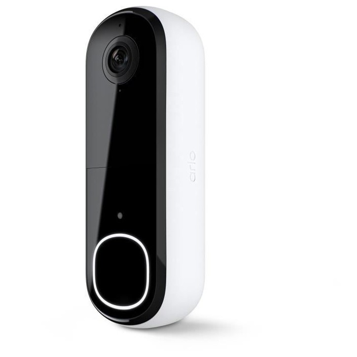 Sonnette Vidéo - ARLO - AVD4001-100EUS - Connexion directe au Wi-Fi - Son de sirene intégré Sonnette Vidéo - ARLO - AVD4001-100EUS - Connexion directe au Wi-Fi - Son de sirene intégré
