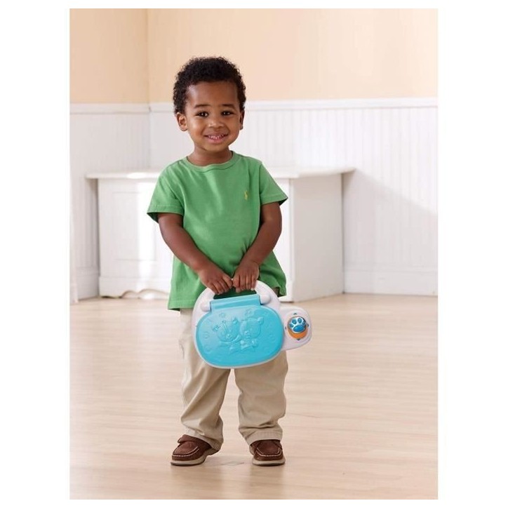 Ordinateur Éducatif Enfant VTECH P'tit Genius Ourson Bleu - Multicolore - Mixte - 24 mois - 2 ans Ordinateur Éducatif Enfant VTECH P'tit Genius Ourson Bleu - Multicolore - Mixte - 24 mois - 2 ans