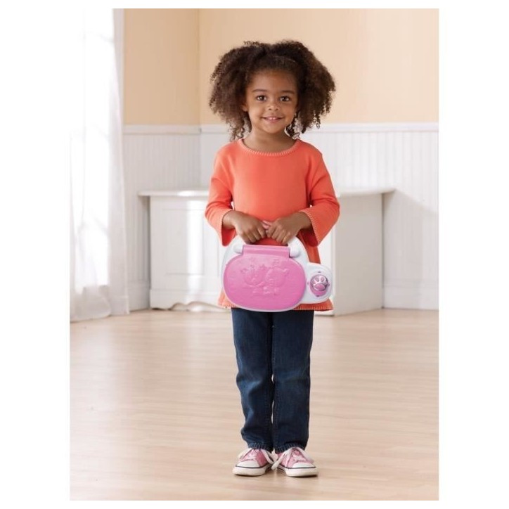 VTECH - Ordi P'tit Genius Ourson Rose - Ordinateur Éducatif Enfant - De 2 a 5 ans VTECH - Ordi P'tit Genius Ourson Rose - Ordinateur Éducatif Enfant - De 2 a 5 ans