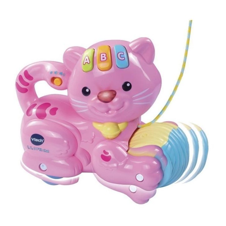 VTECH BABY - 1,2,3 P'tit Chat Rose VTECH BABY - 1,2,3 P'tit Chat Rose