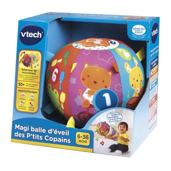 VTECH BABY - Magi Balle d'Éveil des P'tits Copains VTECH BABY - Magi Balle d'Éveil des P'tits Copains
