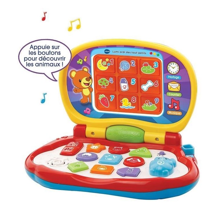 VTECH BABY - Lumi Ordi Des Tout-Petits - Ordinateur Enfant Multicolore VTECH BABY - Lumi Ordi Des Tout-Petits - Ordinateur Enfant Multicolore