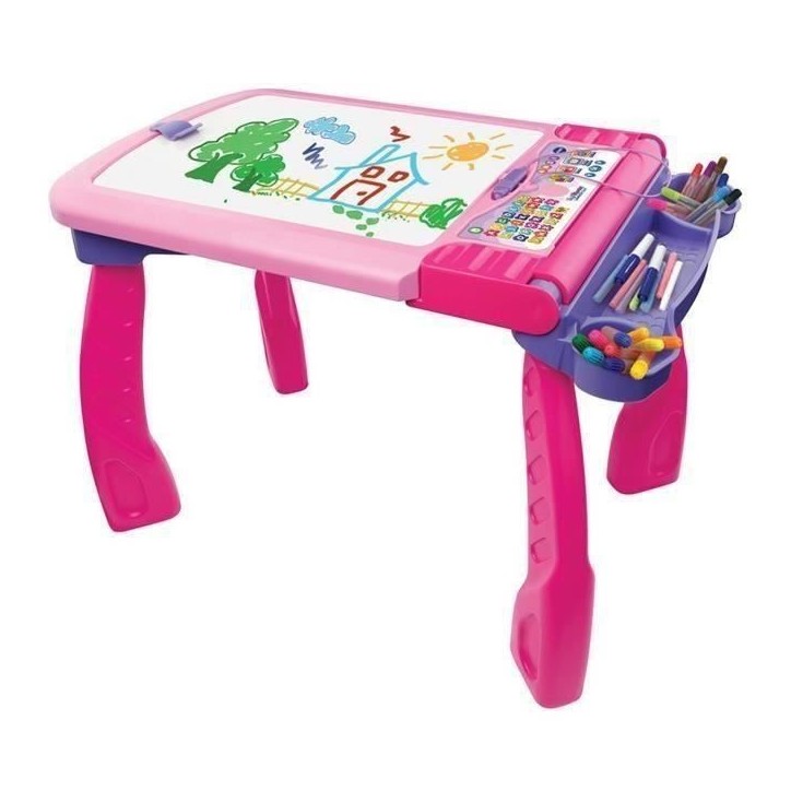 Chevalet Interactif 3 en 1 VTECH - Rose - Pour Fille - A partir de 3 ans Chevalet Interactif 3 en 1 VTECH - Rose - Pour Fille - A partir de 3 ans