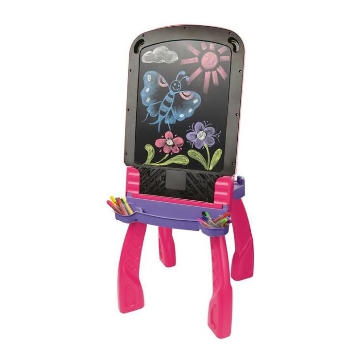 Chevalet Interactif 3 en 1 VTECH - Rose - Pour Fille - A partir de 3 ans Chevalet Interactif 3 en 1 VTECH - Rose - Pour Fille - A partir de 3 ans
