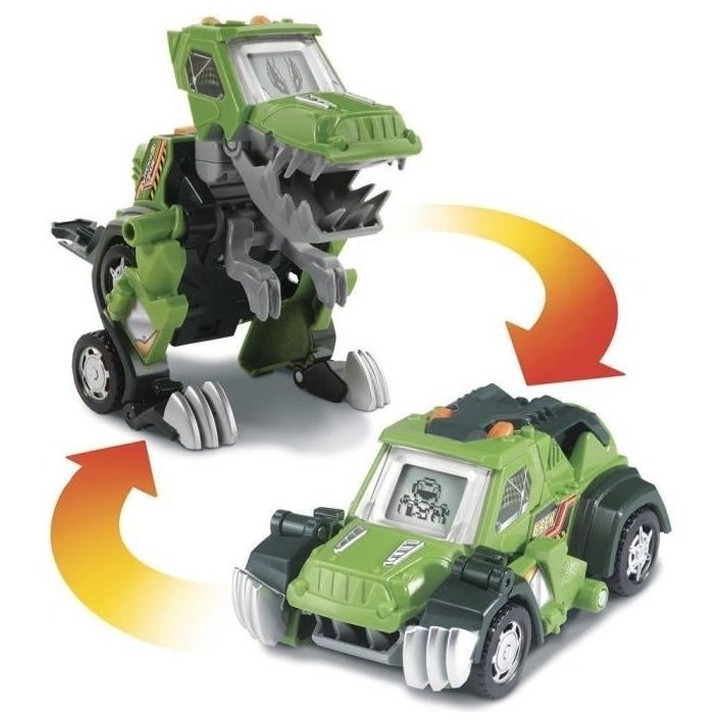 VTECH - Switch & Go Dinos - Drex, Super T-Rex (Jeep) - T-Rex interactif a transformer en Jeep tout terrain VTECH - Switch & Go Dinos - Drex, Super T-Rex (Jeep) - T-Rex interactif a transformer en Jeep tout terrain