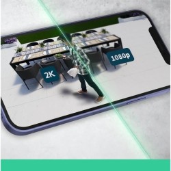 Pack 2 Cameras - ARLO - 2K XL Essential2 - Extérieur - Batterie - Vis