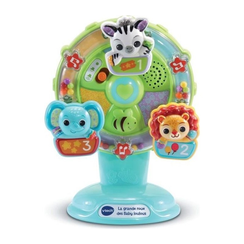 VTECH BABY - La Grande Roue des Baby Loulous - Roue musicale avec vent VTECH BABY - La Grande Roue des Baby Loulous - Roue musicale avec vent
