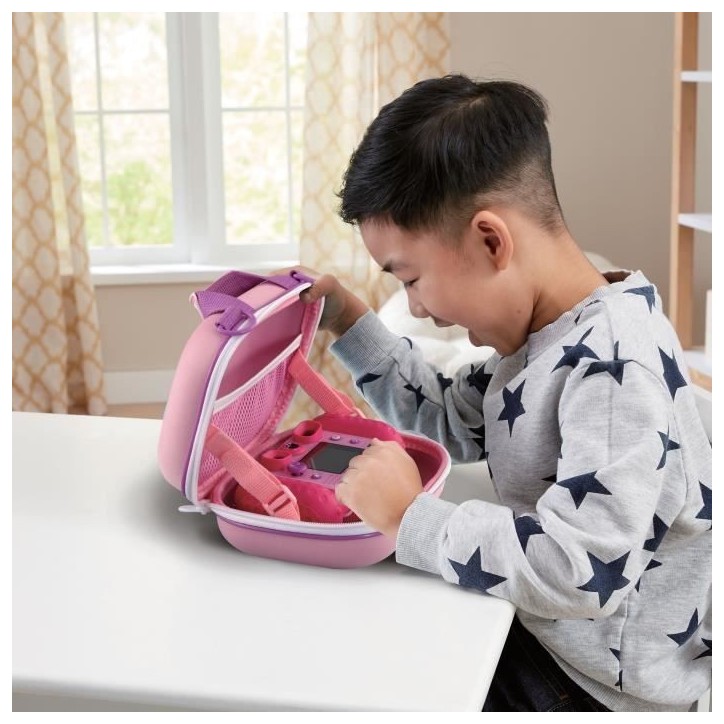 VTECH - Kidizoom Sacoche Rose - Pour appareils photos et vidéos KidiZoom - Enfant - Rose