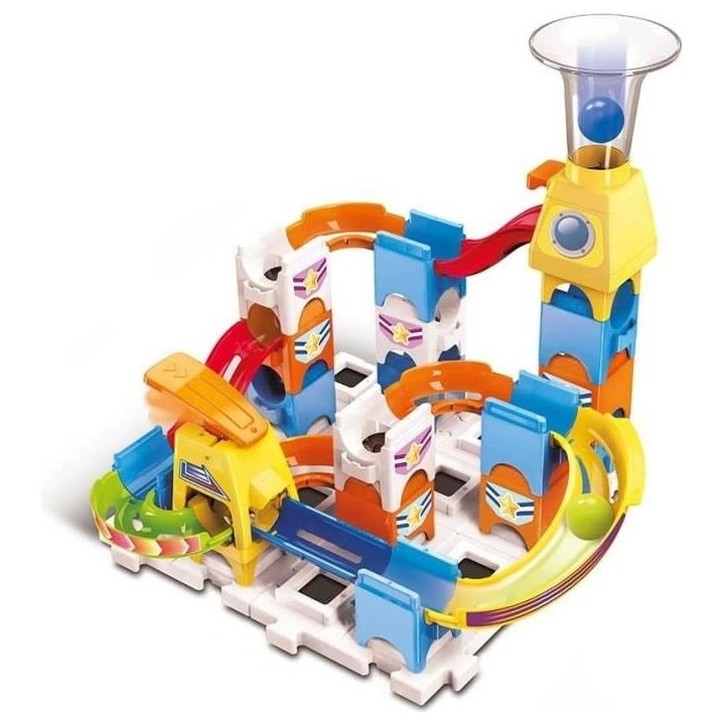 Circuit a billes VTECH Marble Rush Discovery Set XS100 - 30 pieces et 3 MarbleBilles incluses Circuit a billes VTECH Marble Rush Discovery Set XS100 - 30 pieces et 3 MarbleBilles incluses