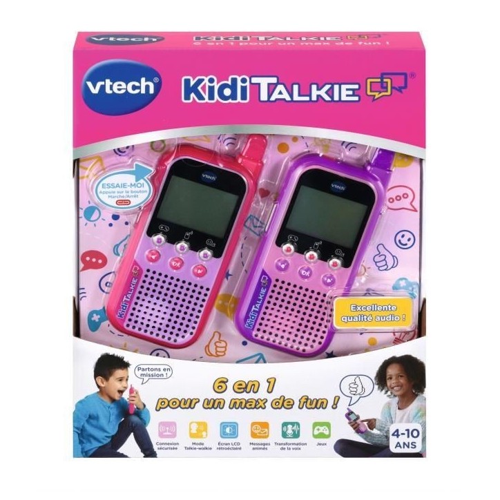 VTECH - Kidi Talkie - Rose & Violet VTECH - Kidi Talkie - Rose & Violet