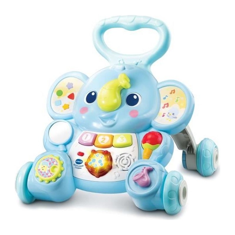 Porteur - Trotteur VTECH BABY - Éléphanteau Trottino - Avec Frein - Porteur - Trotteur VTECH BABY - Éléphanteau Trottino - Avec Frein -