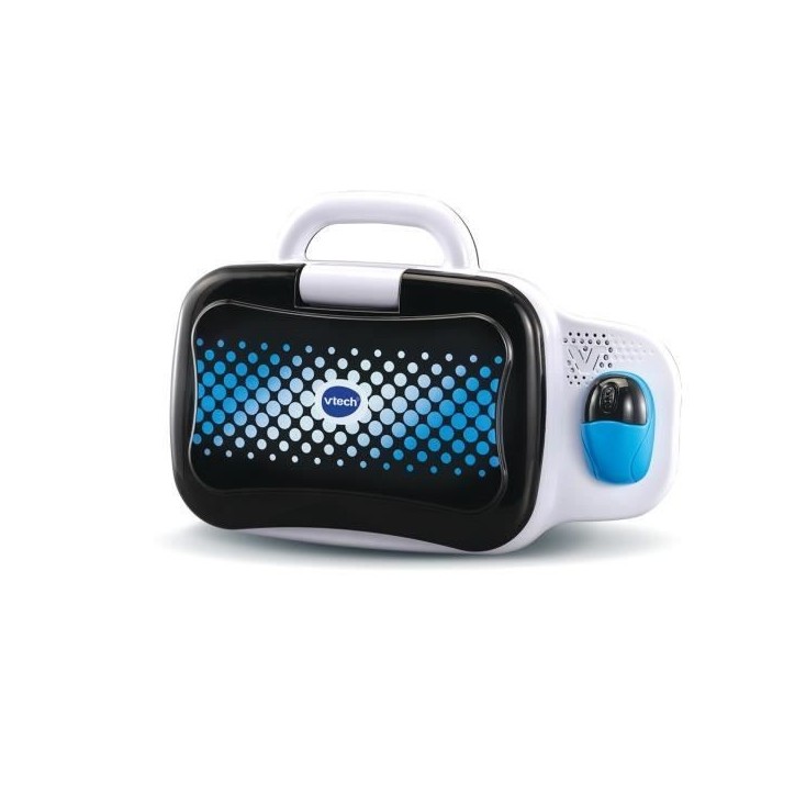 Ordinateur éducatif VTECH ORDI GENIUS PRO NOIR pour enfants de 3 a 7 ans avec souris et 20 activités incluses
