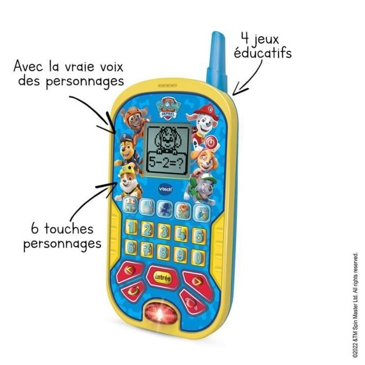 VTECH - PAT PATROUILLE - Le Smartphone Éducatif