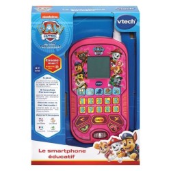 VTECH - PAT PATROUILLE - Smartphone Éducatif Rose - 6 activités édu