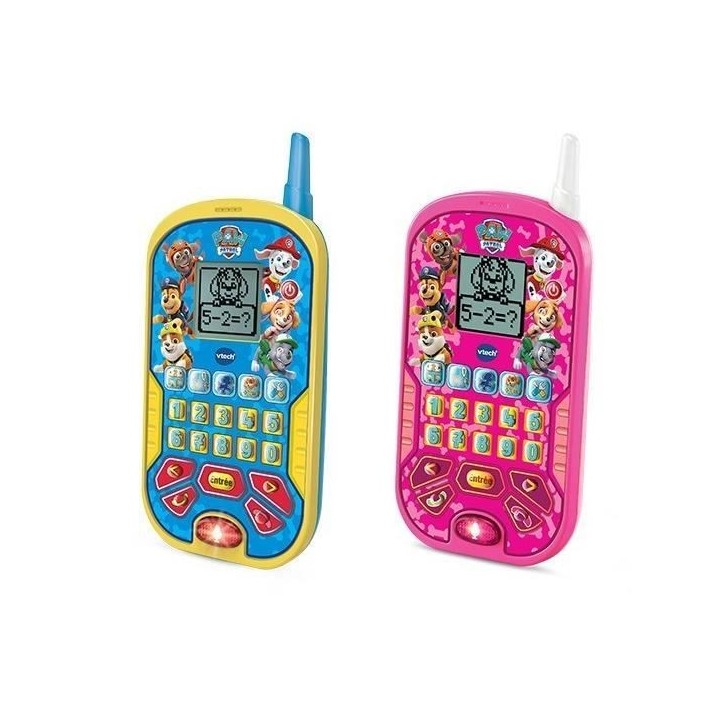 VTECH - PAT PATROUILLE - Smartphone Éducatif Rose - 6 activités éducatives - Appels et messages vocaux VTECH - PAT PATROUILLE - Smartphone Éducatif Rose - 6 activités éducatives - Appels et messages vocaux