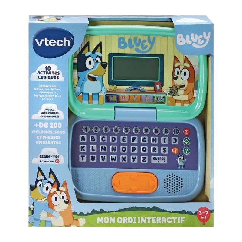 VTECH BLUEY - MON ORDI INTERACTIF VTECH BLUEY - MON ORDI INTERACTIF