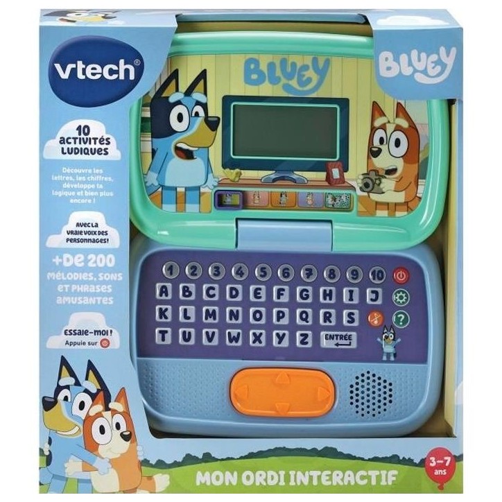 VTECH BLUEY - MON ORDI INTERACTIF VTECH BLUEY - MON ORDI INTERACTIF