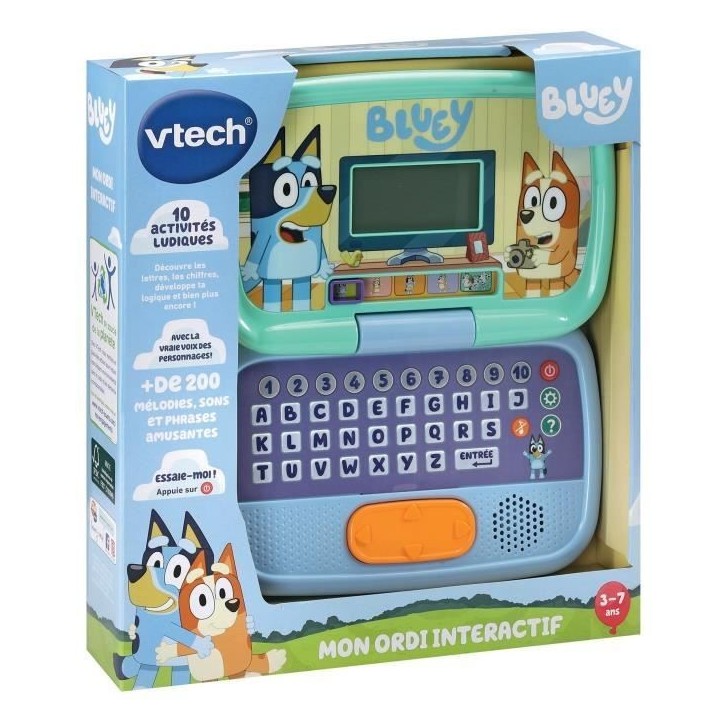 VTECH BLUEY - MON ORDI INTERACTIF VTECH BLUEY - MON ORDI INTERACTIF