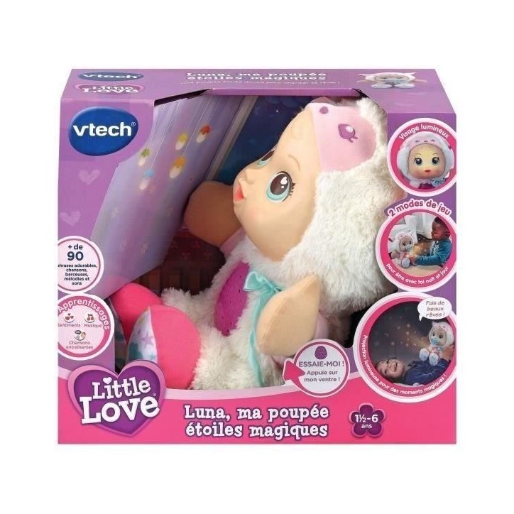 VTECH LUNA, MA POUPÉE ÉTOILES MAGIQUES VTECH LUNA, MA POUPÉE ÉTOILES MAGIQUES