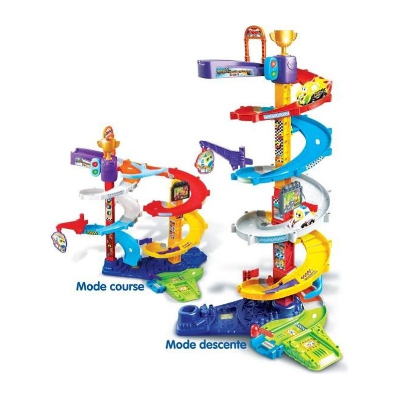 VTECH - Tut Tut Bolides - Méga Circuit Spirales 2 en 1 (+ Titouan, Fo VTECH - Tut Tut Bolides - Méga Circuit Spirales 2 en 1 (+ Titouan, Fo