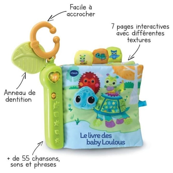 VTECH BABY - Livre Interactif Toudoux des Loulous VTECH BABY - Livre Interactif Toudoux des Loulous