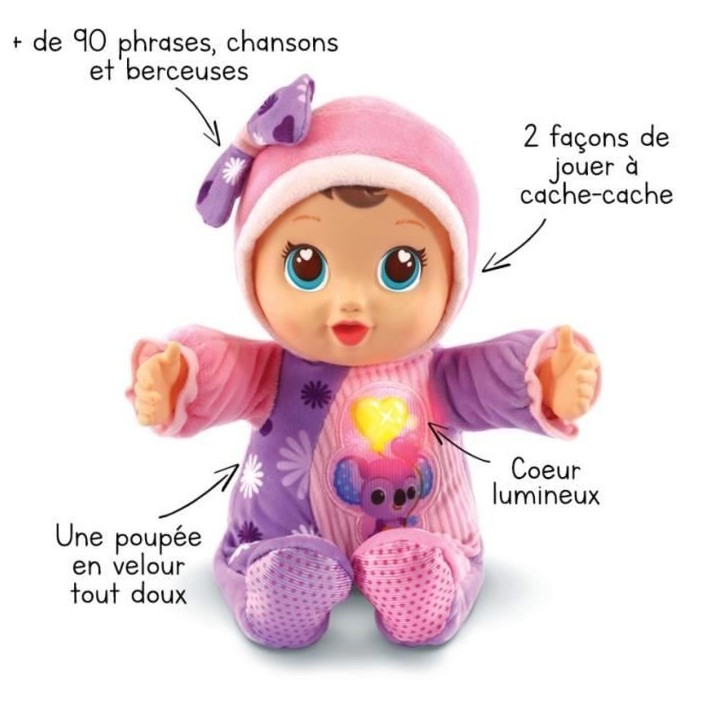 VTECH - Little Love - Emma Joue a Cache-Cache - Poupée Interactive VTECH - Little Love - Emma Joue a Cache-Cache - Poupée Interactive