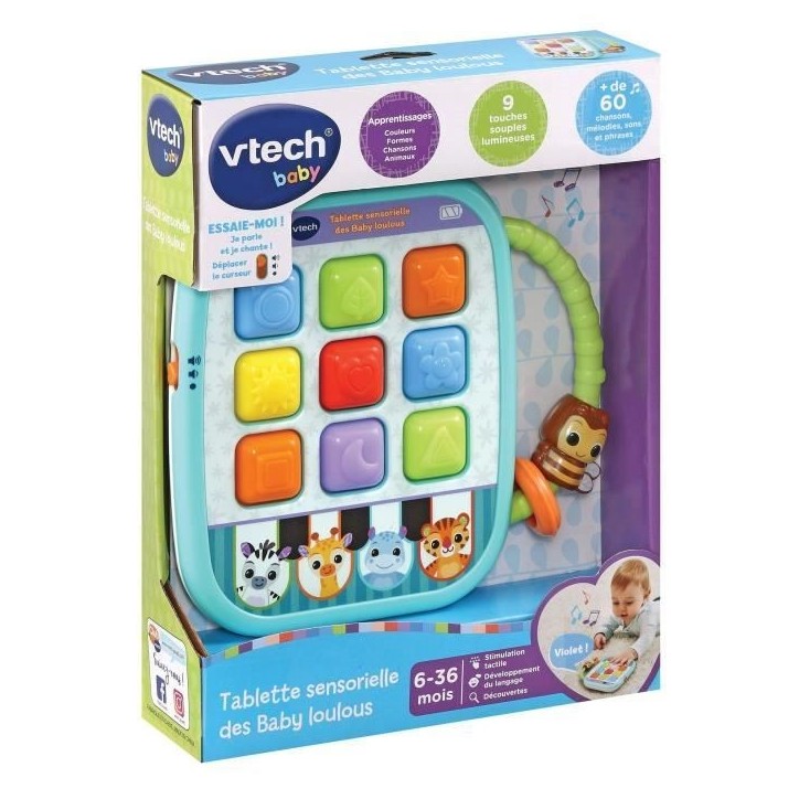 VTECH BABY - Tablette Sensorielle des Baby Loulous
