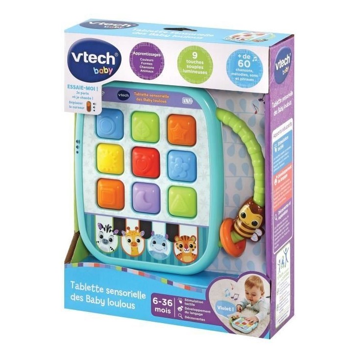 VTECH BABY - Tablette Sensorielle des Baby Loulous