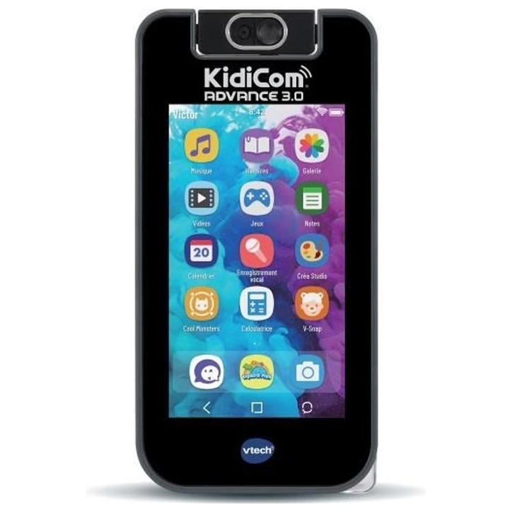 VTECH - KidiCom Advance 3.0 - Noir - Fonctionnalités High-Tech - 6-12 ans VTECH - KidiCom Advance 3.0 - Noir - Fonctionnalités High-Tech - 6-12 ans