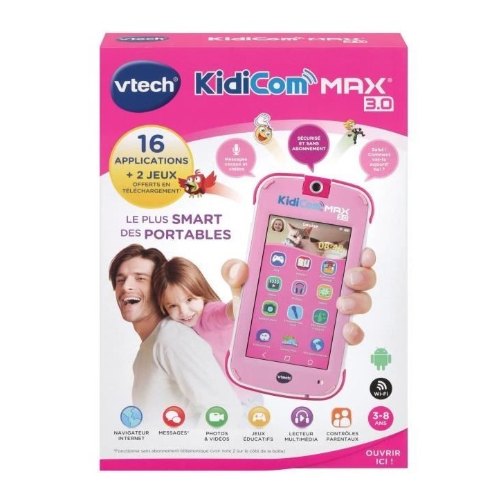 KidiCom MAX 3.0 rose KidiCom MAX 3.0 rose