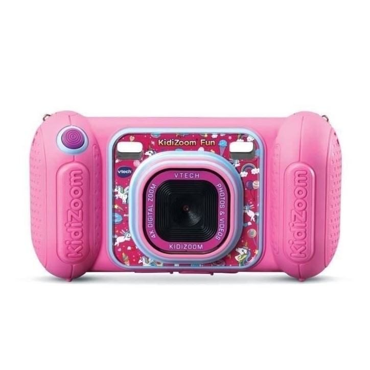 Appareil photo numérique VTECH Kidizoom Fun Rose - Mixte - Enfant - Intérieur - Piles fournies