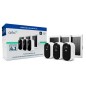 ARLO Caméra de surveillance Pack 3 caméras Essential 2k + 3 Panneaux solaires