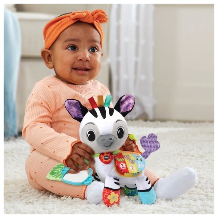 VTECH BABY - Timéo, P'tit Zebre d'Activités VTECH BABY - Timéo, P'tit Zebre d'Activités