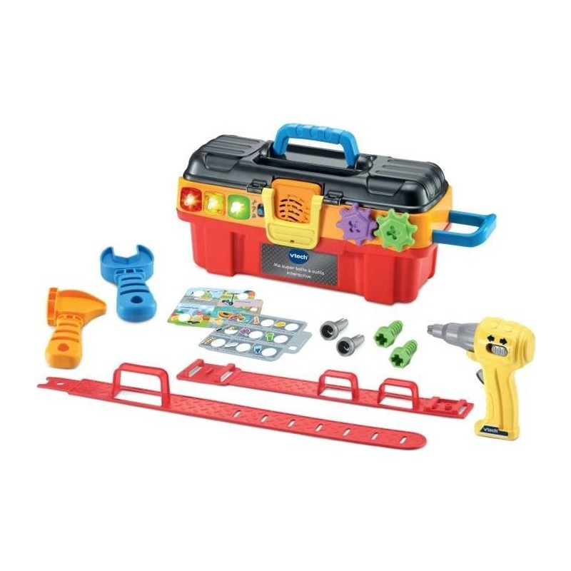 VTECH - 1,2,3 Imite-Moi - Ma Super Boite a Outils Interactive VTECH - 1,2,3 Imite-Moi - Ma Super Boite a Outils Interactive