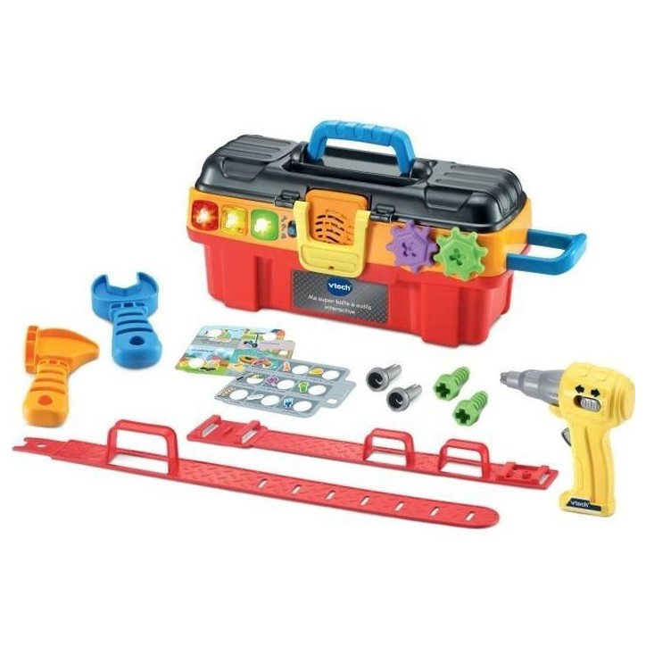 VTECH - 1,2,3 Imite-Moi - Ma Super Boite a Outils Interactive VTECH - 1,2,3 Imite-Moi - Ma Super Boite a Outils Interactive