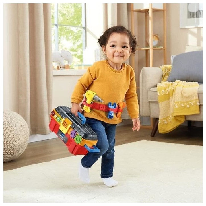 VTECH - 1,2,3 Imite-Moi - Ma Super Boite a Outils Interactive VTECH - 1,2,3 Imite-Moi - Ma Super Boite a Outils Interactive