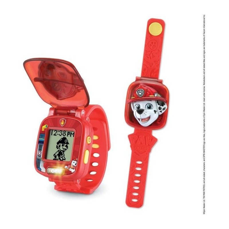 Montre-Jeu Interactive VTECH Pat Patrouille Marcus - Rouge - Pour Enfa Montre-Jeu Interactive VTECH Pat Patrouille Marcus - Rouge - Pour Enfa