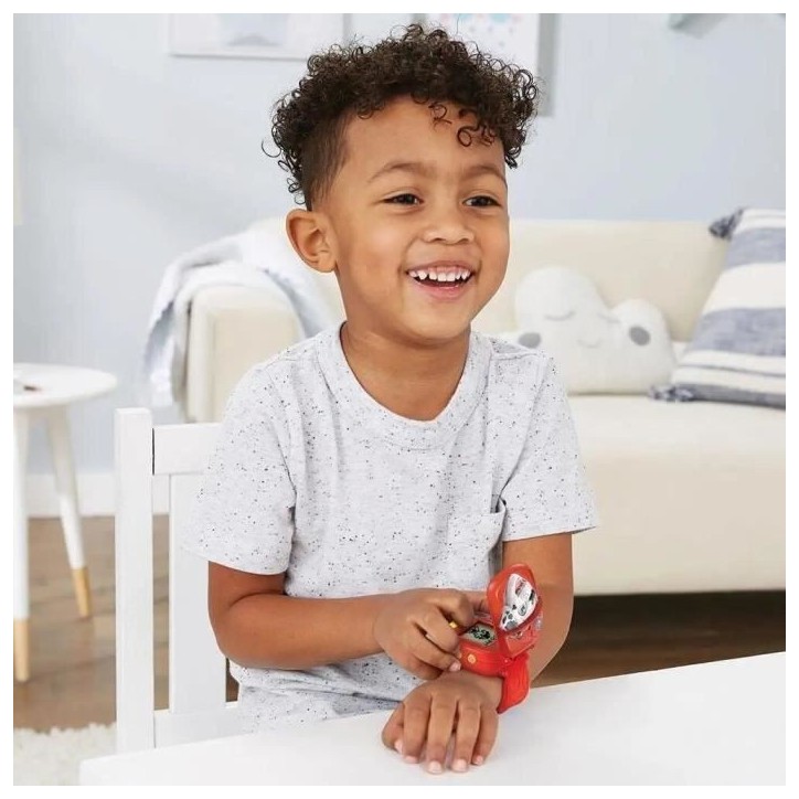 Montre-Jeu Interactive VTECH Pat Patrouille Marcus - Rouge - Pour Enfant a partir de 3 ans
