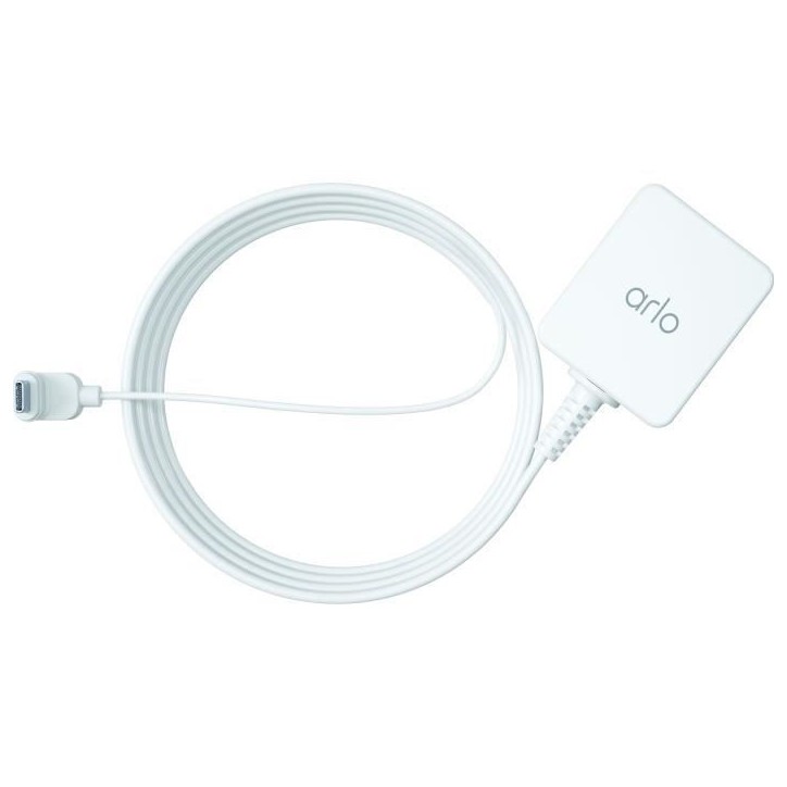 Chargeur - ARLO - VMA5700-100PES - Pour camera Essential Externe - Blanc Chargeur - ARLO - VMA5700-100PES - Pour camera Essential Externe - Blanc